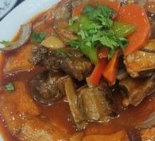 Lamb in Naan