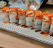 烤三文鱼紫薯卷