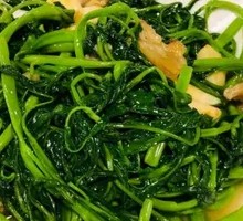 Stir-Fried Water Spinach with Soy Bean Paste