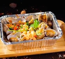 Aluminum-wrapped Clams