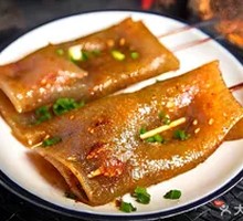 Tasty Grilled Sweet Potato Skin