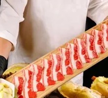 Durian Beef Roll with Rice Noodles