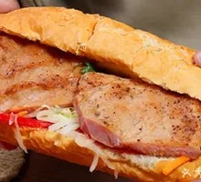 Grilled Pork Chop Baguette