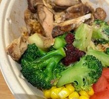 Honey-glazed Chicken Leg Bowl