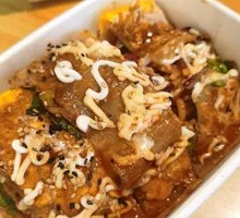 Signature Cheese Orlean Chicken Cutlet Grilled Noodles