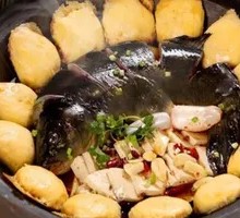 Stewed Fish in Iron Pot