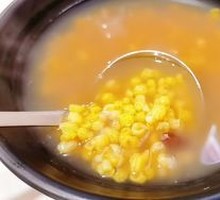 Corn grits porridge