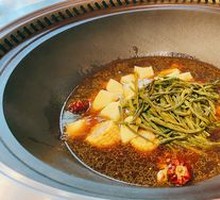 Chicken and Pork Rib Pot