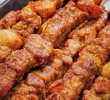 Grilled Lamb Skewers