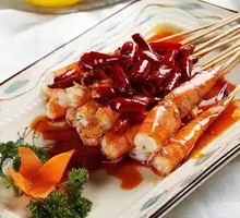 Shrimp Skewer Hot Pot