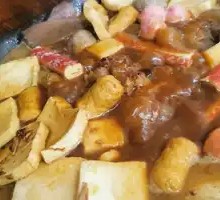 Stewed Beef in Iron Pot