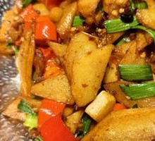 Spicy Potatoes in Dry Pot