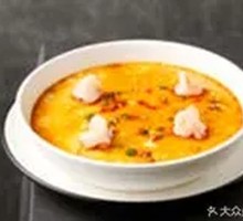 Shrimp Soup Steamed Egg