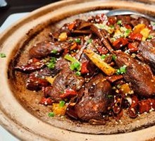 Crispy Pan-Fried Duck Head
