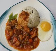 Braised Beef Brisket Rice Bowl