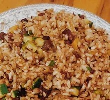 Egg and腊肉 Fried Rice