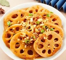 Spicy Braised Crisp Lotus Root Slices