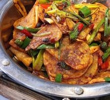 Spicy Potatoes in Dry Pot
