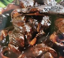 Braised Sea Cucumber with Green Onion