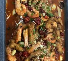 Fragrant Chicken Wings and Shrimp