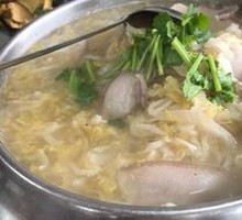 Sour Cabbage with Pork Belly Soup