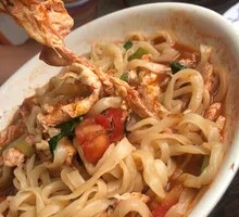 Tomato Noodles with Sauce