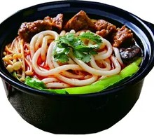 Potato Noodles in Clay Pot