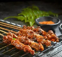Grilled Pork Ribs Skewers
