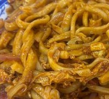 Tomato Stir-Fried Knife-Cut Noodles