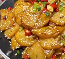Spicy Potatoes in Dry Pot