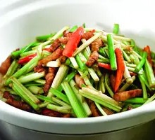 Water Celery with Tofu Skin