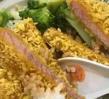 Golden Pork Cutlet Rice