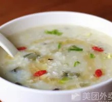 Century Egg and Pork Porridge