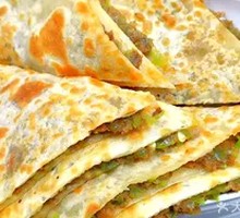 Pork and Green Pepper Pancake