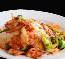 Spicy Pork Fried Rice Bowl