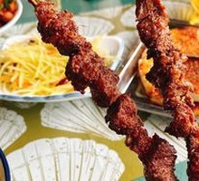 Lamb Skewers with Red Willow