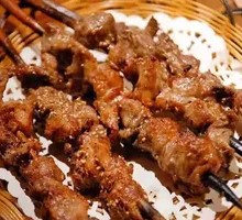 Fresh Meat on Red Willow Wood