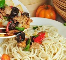 Fried Meat Noodles