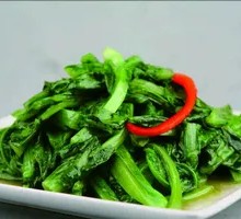 Stir-fried Oil-mustard Greens
