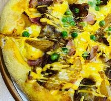 Teriyaki Beef and Potato Pizza