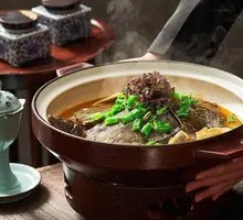 Braised Chinese Pepper and Perilla Leaf with Hanzhou Softshell Turtle