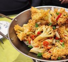 Spicy Cauliflower in Hot Pot