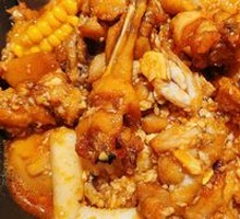 肥美蒜香味蛙锅