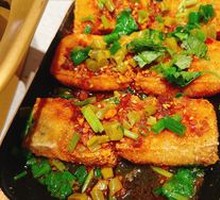 Sizzling Tofu with Sauce