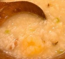 Lily Bulb Shrimp Porridge