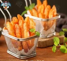 Fried Sweet Potato with Plum