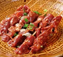 Grilled Pork Ribs Skewers