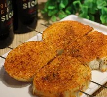Grilled Steamed Bun Slices