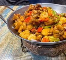 Spicy Frog Legs in Dry Pot