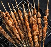Grilled Lamb Skewers
